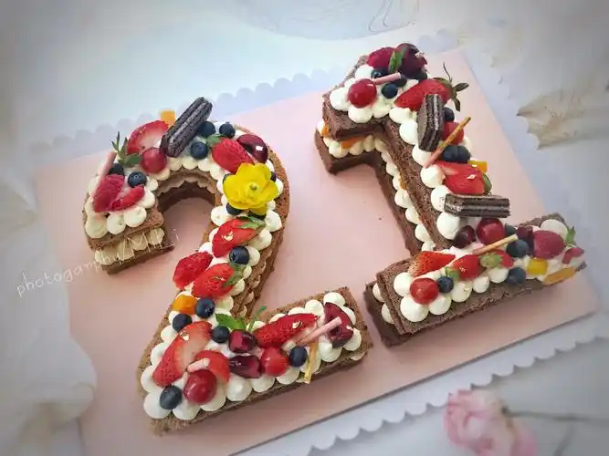 网红数字蛋糕好吃又独特