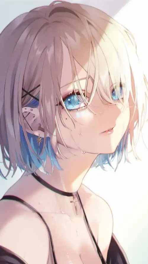 可爱清新动漫少女手机壁纸