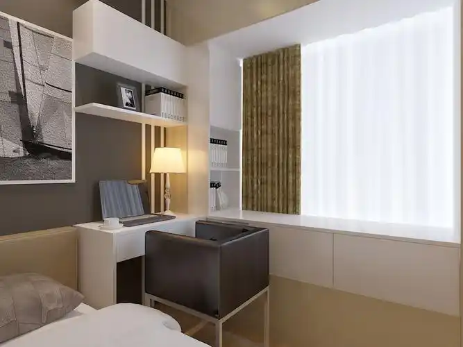 5款卧室墙上小书架设计打造完美功能卧室