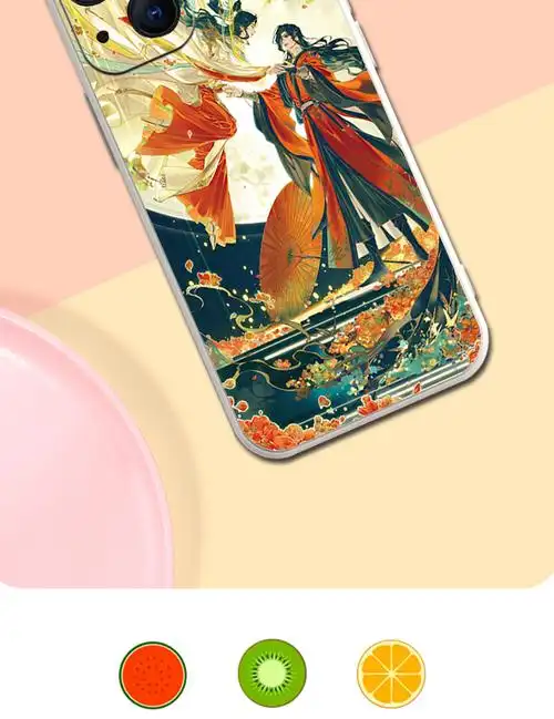 天官赐福手机壳动漫适用苹果13promax保护套iphone12mini新款液态硅胶