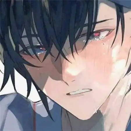 伤感流泪男头图片