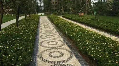 家书五~精细物业管理之一鹅卵石造型