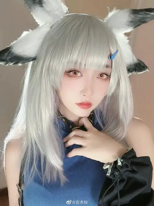 明日方舟##白面鸮##coser带你游国庆