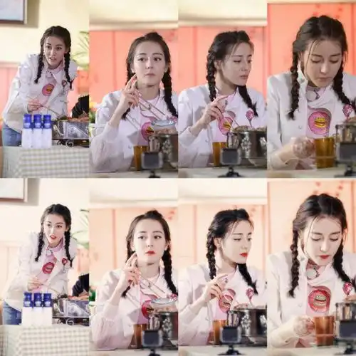 迪丽热巴 奔跑吧图集    #迪丽热巴