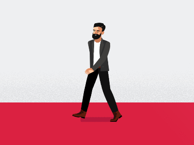 欣赏完追波上这组充满节奏感的走路动效,放下手边的事,到户外走一走看