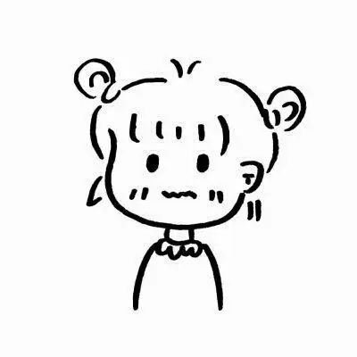 女生清新简笔画头像--可爱的个性