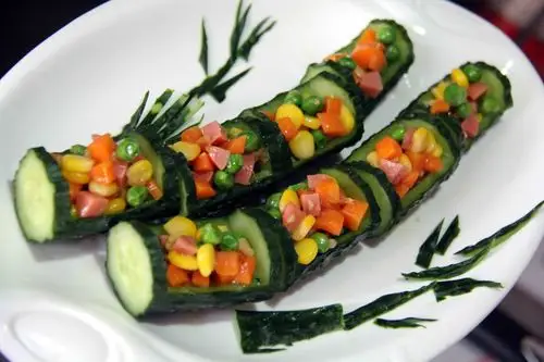 这盘菜好看又好吃,家宴请客做盘真漂亮