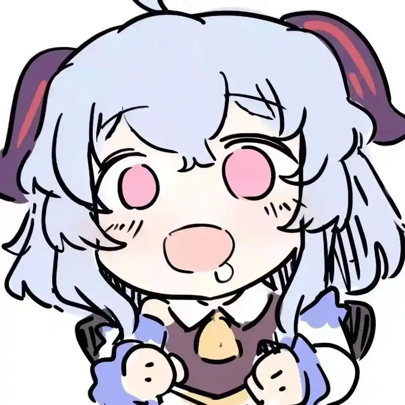 甘雨表情包 画师:twitter@sesield #甘雨头像 - 抖音