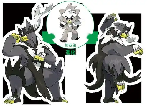 《宝可梦:剑/盾》熊徒弟属性外观一览