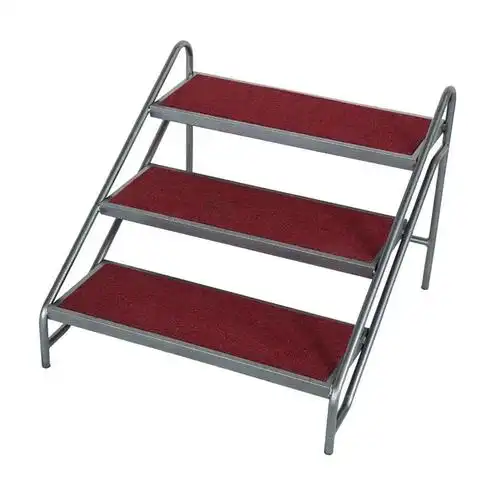 合唱台供应 厂家批发舞台梯子 拼装舞台 活动舞台三级梯 三步阶梯