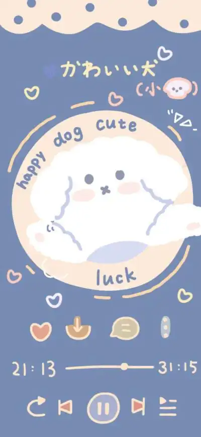 少女心壁纸 - 插画 素材 ins 韩系 可爱 简约 手绘 动漫 锁屏 屏保