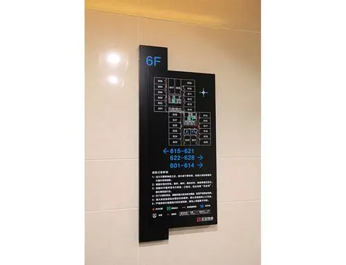 正弘物业-楼层索引牌