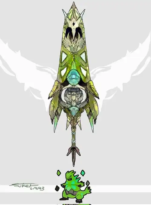 画师「sukep」近期的#宝可梦#武器化设计