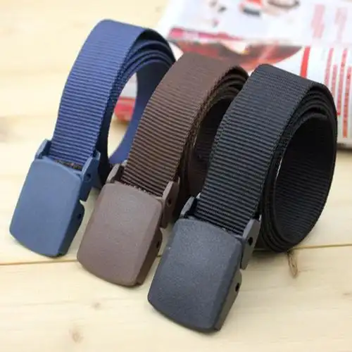 塑料男士过敏防静电腰带帆布安检门金属