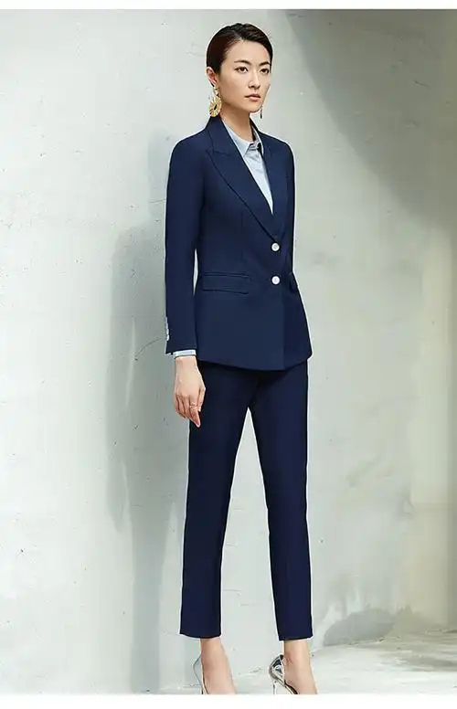 女职业西装定做款