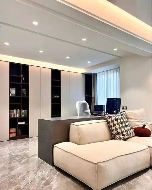 20款客厅书房一体的设计大集合,赶紧收藏起来!