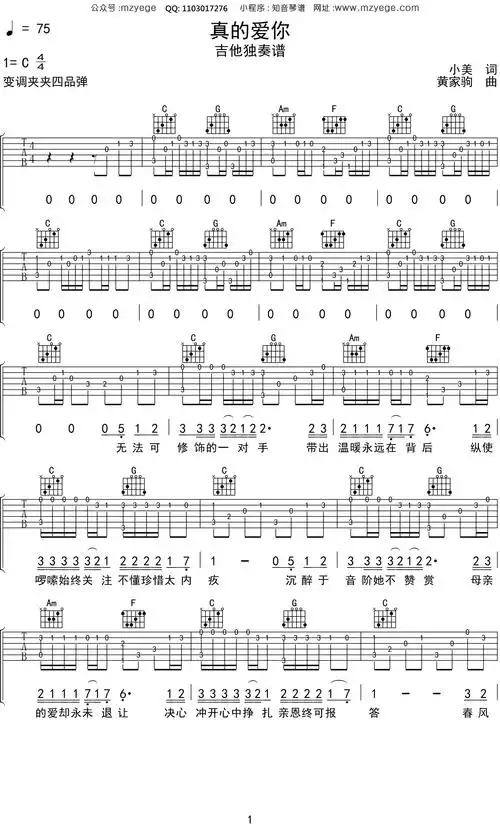 《真的爱你》黄家驹