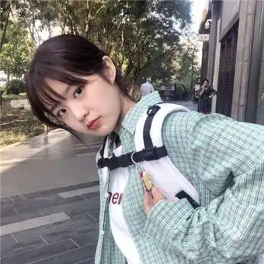可爱头像真人女生头像00后文静的女生人人都会用