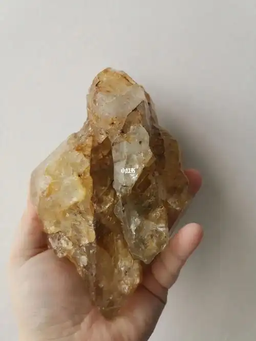 亮皮黄骸骨水晶原石