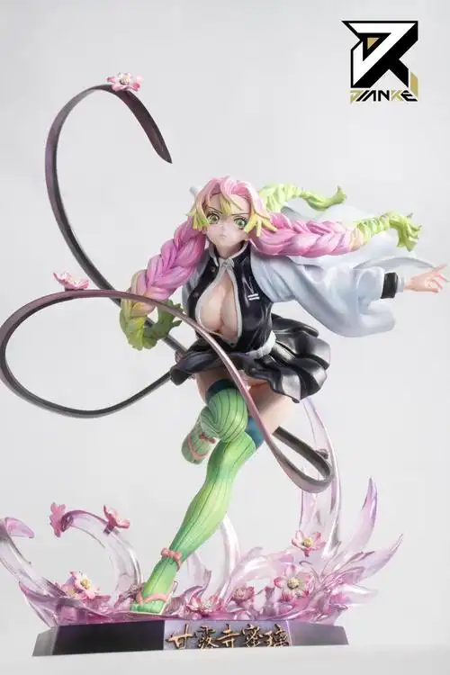 2022新鬼灭之刃 鬼杀队 简刻 恋柱 甘露寺蜜璃 模型雕像 现货 运费到