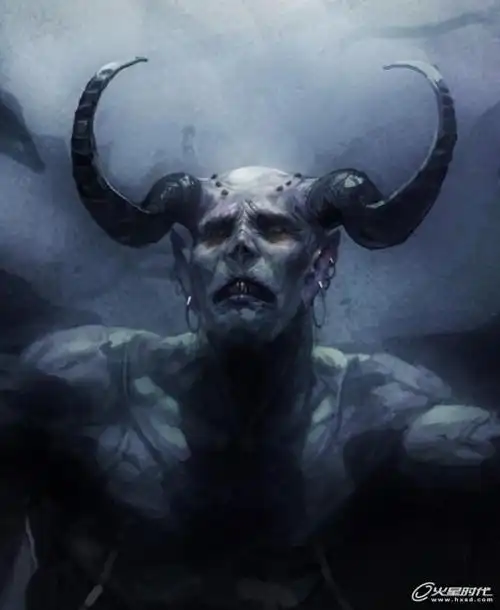 photoshop鼠绘恐怖的魔鬼插画