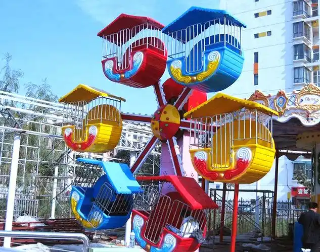 儿童游乐设备厂,中山金博儿童游乐设备厂家,儿童观览车多少钱