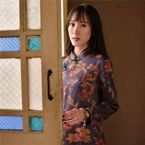 复古旗袍给你美丽