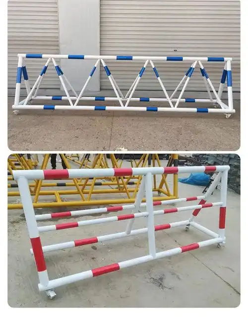 移动拒马路障护栏加油站幼儿园学校门口防冲撞带刺安全隔离栏2米