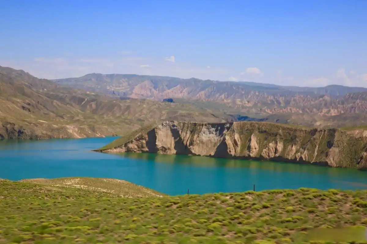 青海,海南藏族自治州,龙羊峡大峡谷.