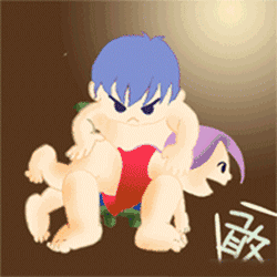 打屁股 对打 动漫 还敢调皮