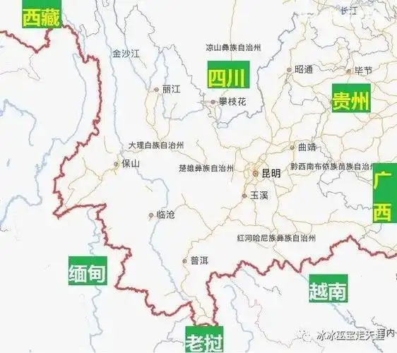 中老边界710千米,中越边界1353千米,细细数上一数的话,多达25个边境县