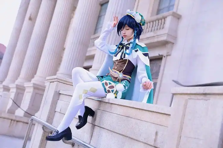 现货原神风神巴巴托斯温迪cosplay服装女服正太cosplay女装