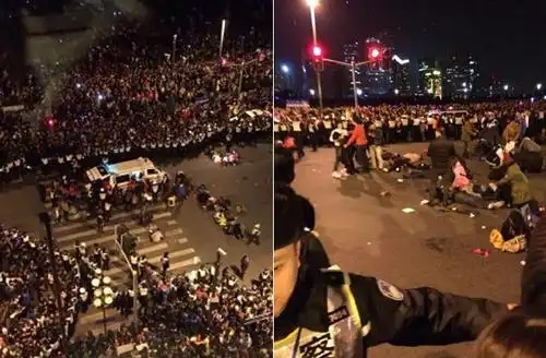 上海外滩跨年夜发生踩踏事故 已致35人遇难43人伤