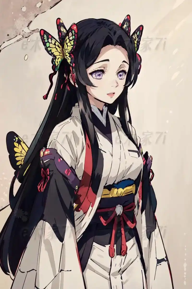 鬼灭之刃-蝴蝶香奈惠.能够带给风柱唯一温柔的人,蝴蝶忍的姐姐 - 抖音