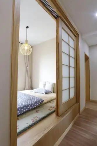 日式muji风格家卧室榻榻米设计