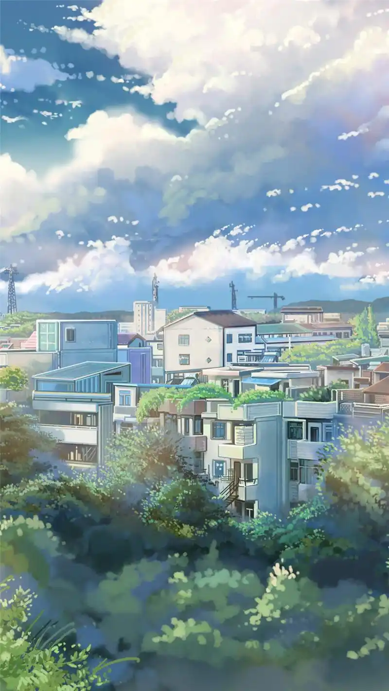 唯美动漫场景高清手机壁纸