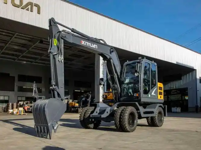 新源重工 c105w 轮式挖掘机 - 慧聪行业云商铺