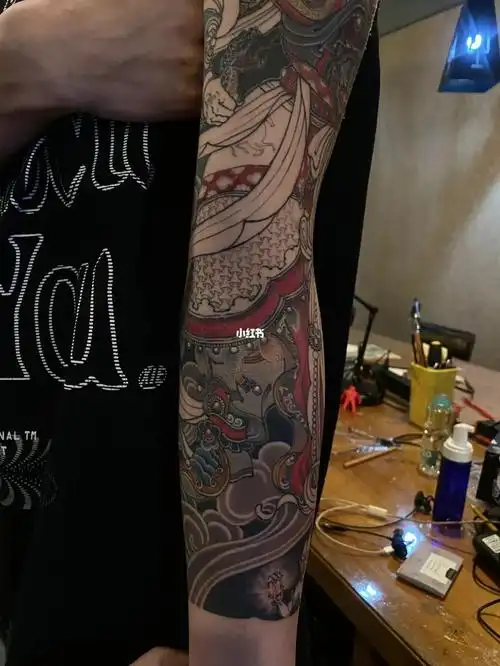 广目天王  #大连纹身