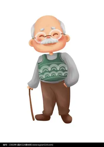 原创年迈老爷爷