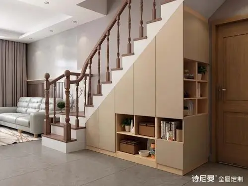 楼梯柜的5种设计看到第3个我真的爱惨了