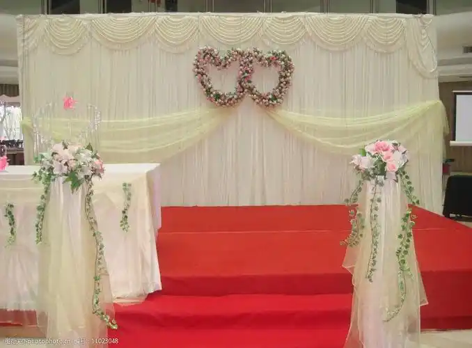 关键词:婚宴场景舞台布置 场景 布置 酒店 婚礼 白色 酒店设施 室内