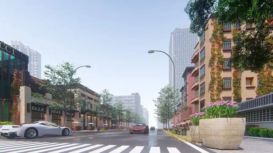 街道项目改造效果图