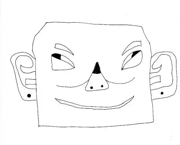 三星堆青铜面具