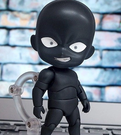 这个小黑人萌坏了,柯南你放开它