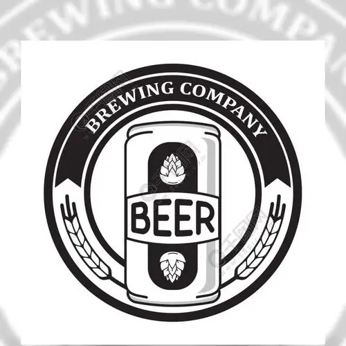 在白色背景的新鲜的啤酒象征在白色背景德西格