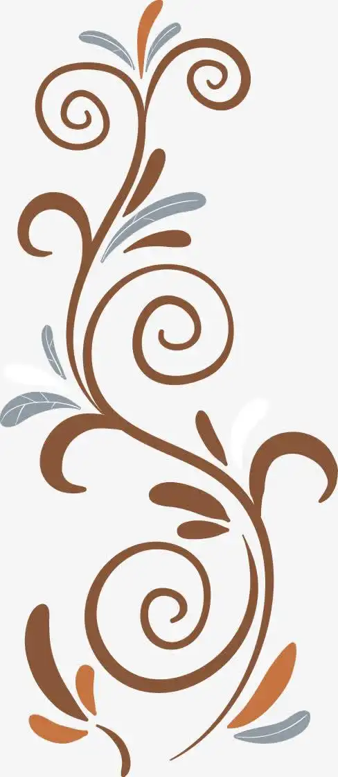 装饰花纹免抠素材免费下载_觅元素51yuansu.com