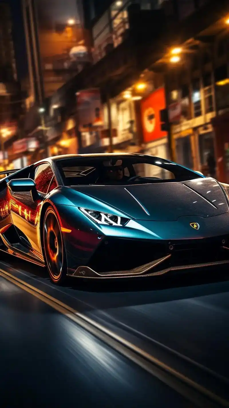 midjourney出的图,各种豪车.#顶级超跑 #手机墙纸 - 抖音