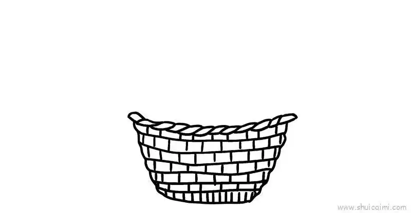 水果篮儿童画怎么画 水果篮简笔画好看