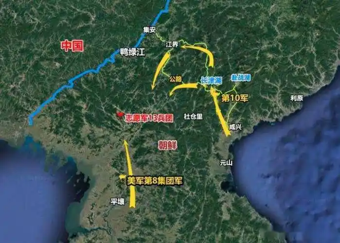 讲到具体的长津湖之战,还是要先提一下整个第二次战役的战局形势以及