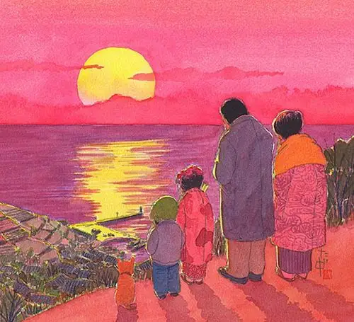 日本插画家竹中俊裕作品